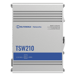 Switch Industrial No-Administrable / 8 Puertos Gigabit / 2 SFP 1G / IP30 / -40°C a +75°C / 4.53 x 3.74 x 1.10 pulgadas