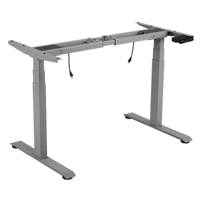 Base de Escritorio Motorizado / Altura 60-125cm (1.97-4.10 pies) / 3 Presets / Carga 100Kg / Velocidad 30mm/s / Color Gris