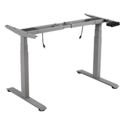 Base de Escritorio Motorizado / Altura 60-125cm (1.97-4.10 pies) / 3 Presets / Carga 100Kg / Velocidad 30mm/s / Color Gris