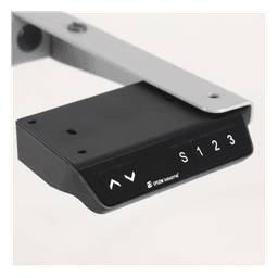 Base de Escritorio Motorizado / Altura 60-125cm (1.97-4.10 pies) / 3 Presets / Carga 100Kg / Velocidad 30mm/s / Color Gris