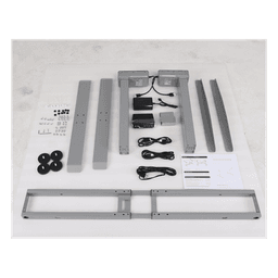 Base de Escritorio Motorizado / Altura 60-125cm (1.97-4.10 pies) / 3 Presets / Carga 100Kg / Velocidad 30mm/s / Color Gris