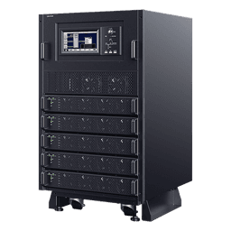 UPS Modular Trifásico Escalable de 40 kVA/40 kW, Topología Online Doble Conversión, Voltaje de 208/220 Vca de L-L, Respaldo de 4 Minutos al 100% de Carga, Incluye Módulo y Banco de Baterías 