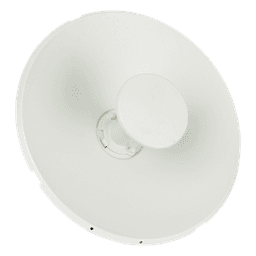 Antena direccional tipo plato / 25 dBi / 5.150-7.125 GHz / MIMO 2X2 dual-pol / IP67 / 7° haz / Acero con pintura en polvo