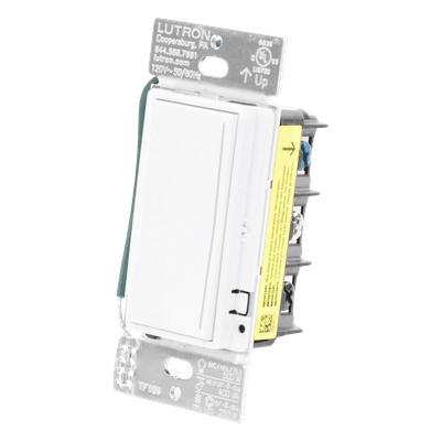 Atenuador táctil Sunnata Pro con barra de luz LED, cable neutro requerido, línea RadioRA 3
