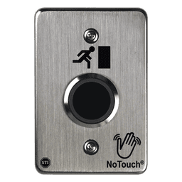 Interruptor IR sin contacto / Acero inoxidable 304 grado médico / 1 grupo / 4.5 x 4.5 x 0.26 pulgadas / Contacto seco tipo C