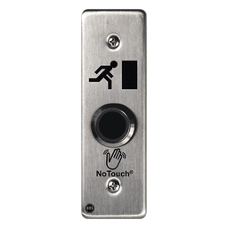 Interruptor IR sin contacto / Acero inoxidable 304 grado médico / Montaje delgado 4.5x4.5 pulgadas / Temporizador 0.5-20 seg / Contacto forma C