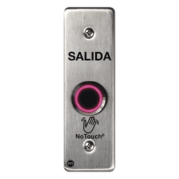 Interruptor IR sin contacto / Acero inoxidable 304 / Montaje delgado 4.5 x 4.5 x 0.26 pulgadas / Salida relé ajustable 0.5-20 s / Contacto seco tipo C