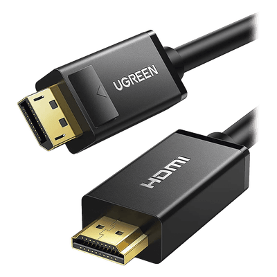 Cable DP Macho a HDMI Macho / Longitud 1.50 Metros (4.92 Pies) / Soporta 4K@30Hz / Soporta 3D / Cobre EstaÑado 28AWG / Blindaje Interno MÚltiple / TransmisiÓn Unidireccional / BotÓn de LiberaciÓn / Chip de Última GeneraciÓn