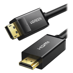 Cable DP Macho a HDMI Macho / Longitud 1.50 Metros (4.92 Pies) / Soporta 4K@30Hz / Soporta 3D / Cobre EstaÑado 28AWG / Blindaje Interno MÚltiple / TransmisiÓn Unidireccional / BotÓn de LiberaciÓn / Chip de Última GeneraciÓn