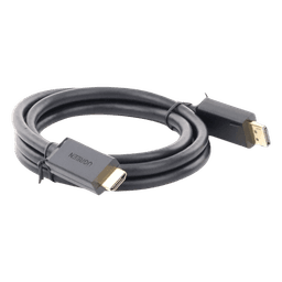 Cable DP Macho a HDMI Macho / Longitud 1.50 Metros (4.92 Pies) / Soporta 4K@30Hz / Soporta 3D / Cobre EstaÑado 28AWG / Blindaje Interno MÚltiple / TransmisiÓn Unidireccional / BotÓn de LiberaciÓn / Chip de Última GeneraciÓn