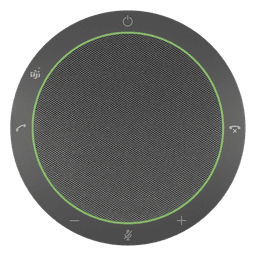 Altavoz de Conferencia / 4 Micrófonos MEMS / Alcance 2.3 m (7.5 ft) / Sala hasta 4.5 x 4.5 m (14.76 x 14.76 ft) / Cancelación de Eco Acústico / USB-C