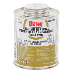 Pegamento / Cemento Claro de 473 ml para Tubo Conduit PVC Pesado.