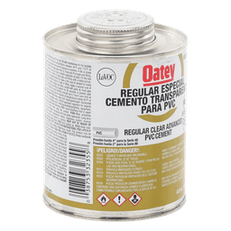 Pegamento / Cemento Claro de 473 ml para Tubo Conduit PVC Pesado.