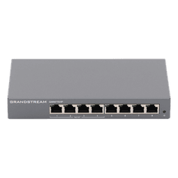 Switch PoE+ Gigabit No Administrable / 8 puertos 10/100/1000 Mbps / 4 puertos PoE+ /  hasta 60W