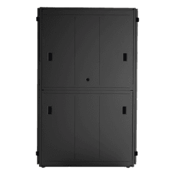 Gabinete para Centro de Datos / 42 UR / 600 mm de Ancho / 1200 mm de Profundidad / Carga Estática 1588 kg / Ventilación 80% / Acero Soldado