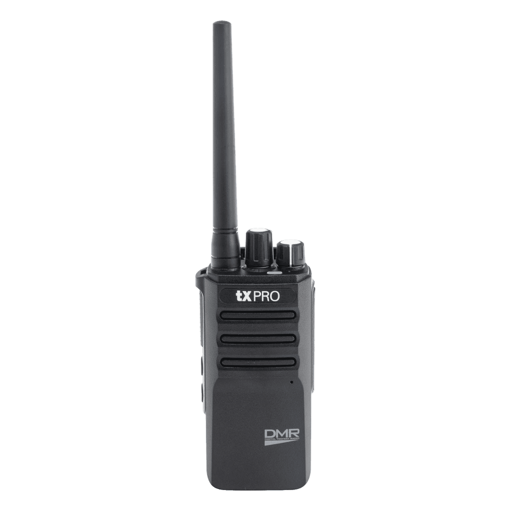 Radio Portátil DMR / UHF 400-470 MHz / 64 Canales / 4 Zonas / Cifrado Digital / 5W / USB-C
