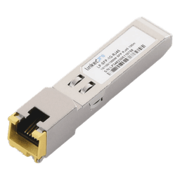 Transceptor Óptico SFP a RJ45 / Auto negociación 10/100/1000 Mbps / Conector RJ45 / 1000BASE-T / Distancia de hasta 100 m.