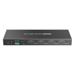 Switch Matricial HDMI / 4x4 / 4K UHD 4096x2160@60Hz / HDR10 / 18 Gbps / 600 MHz / Audio 7.1 / EDID / Downscaling Automático