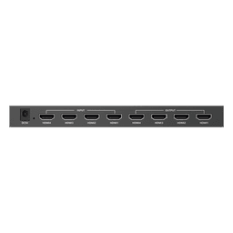 Switch Matricial HDMI / 4x4 / 4K UHD 4096x2160@60Hz / HDR10 / 18 Gbps / 600 MHz / Audio 7.1 / EDID / Downscaling Automático