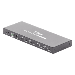 Switch Matricial HDMI / 4x4 / 4K UHD 4096x2160@60Hz / HDR10 / 18 Gbps / 600 MHz / Audio 7.1 / EDID / Downscaling Automático