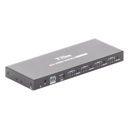 Switch Matricial HDMI / 4x4 / 4K UHD 4096x2160@60Hz / HDR10 / 18 Gbps / 600 MHz / Audio 7.1 / EDID / Downscaling Automático