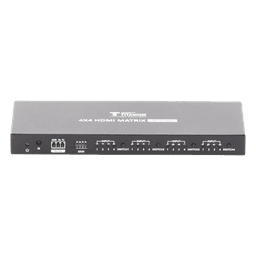 Switch Matricial HDMI / 4x4 / 4K UHD 4096x2160@60Hz / HDR10 / 18 Gbps / 600 MHz / Audio 7.1 / EDID / Downscaling Automático
