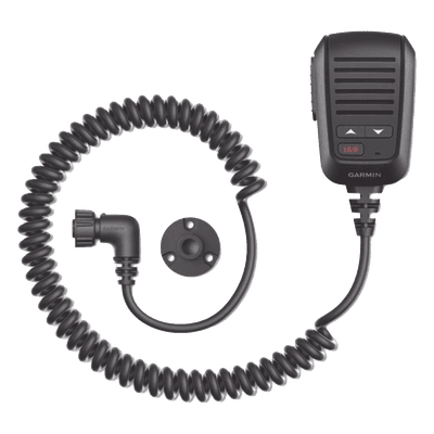 Micrófono de Mano VHF / Conector 12 Pines / Navegación de Canales / Acceso Emergencia 16/9 / Diseño Ergonómico