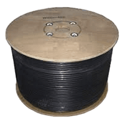 Cable Coaxial RG11 / 75 Ohm / 152.4 m (500 ft) / Baja Pérdida / Distribución de Señal
