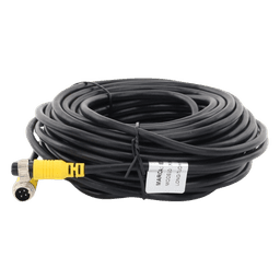 Cable Extensor para Videovigilancia Móvil / 15 m (49.2 ft) / Conector Aviación / Video Audio y Voltaje / 5.5 mm Diámetro / Uso Interno