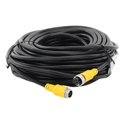 Cable Extensor para Videovigilancia Móvil / 15 m (49.2 ft) / Conector Aviación / Video Audio y Voltaje / 5.5 mm Diámetro / Uso Interno