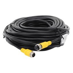 Cable Extensor para Videovigilancia Móvil / 15 m (49.2 ft) / Conector Aviación / Video Audio y Voltaje / 5.5 mm Diámetro / Uso Interno