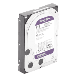 Disco Duro PURPLE de 6TB / 3 AÑOS DE GARANTÍA / Para Videovigilancia