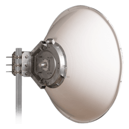 Antena Direccional Parabólica / 35.5 ± 1 dBi / 5.9-7.125 GHz / MIMO 2x2 / Haz 2.5° / 4 ft (1.2 m) / ETSI Clase 2