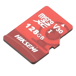 MicroSD HIKSEMI NEO Plus / 128 GB / 95 MB/s Lectura / 50 MB/s Escritura / Clase 10 U3 / TLC NAND / Especializada Para Videovigilancia 24/7