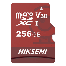 MicroSD HIKSEMI NEO Plus / 256 GB / 95 MB/s Lectura / 55 MB/s Escritura / Clase 10 U3 / TLC NAND / Especializada Para Videovigilancia 24/7