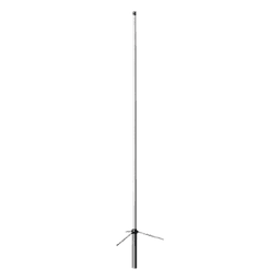 Antena base UHF, fibra de vidrio ajustable, rango de frecuencia 406 - 512 MHz