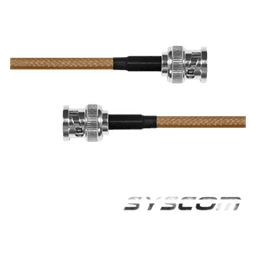 Jumper con Cable LP142 de 60 cm (23.62 pulgadas), con Conectores BNC Macho a BNC Macho.