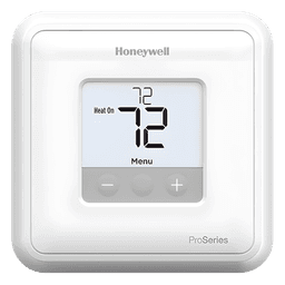 Termostato No Programable / 1 Etapa Calor/Frío / 20 a 30 VAC o 750 mV / Pantalla 2.37 in² con Retroiluminación LED / Montaje UWP