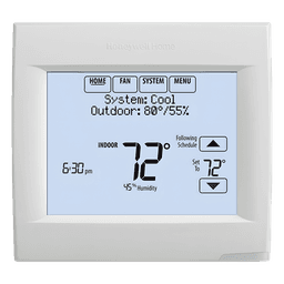 Termostato Inteligente Wi-Fi / Pantalla Táctil / 3H/2C Bomba de Calor / 2H/2C Convencional / Control Remoto / Humidificación y Ventilación