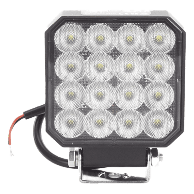 Luz de Trabajo Ultra brillante, 16 LED, 1655 Lúmenes, 12-24 Vcd