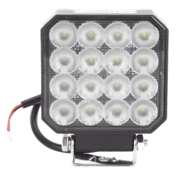 Luz de Trabajo Ultra brillante, 16 LED, 1655 Lúmenes, 12-24 Vcd