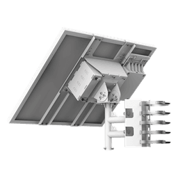 Kit Solar de Alimentación / Panel 80 W / Batería Litio 360 Wh / 2 Salidas 12 Vcd / IP66