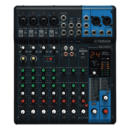 Mezcladora de Audio / 10 Canales / 4 Entradas Micrófono-Línea / 3 Entradas Estéreo / Efectos SPX 24 Programas / USB 24-bit/192 kHz / Phantom Power