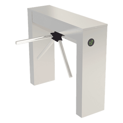 Torniquete Trípode Bidireccional de Acero Inoxidable Con Indicadores de Paso / Para Aplicaciones de Interior y Exterior Protegido / Tipo Puente