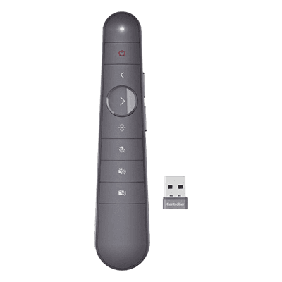Control Remoto Inalámbrico / Compatible con IdeaHub 65/75/86 pulgadas / Operación Remota de Micrófono, Cámara y Altavoz / Diseño Ergonómico / Conexión Estable