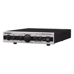 Mezclador Amplificador / 2 Canales / 30 W por Canal / 1 Zona / Baja y Alta Impedancia / 2 Entradas de Micrófono / Entrada Auxiliar