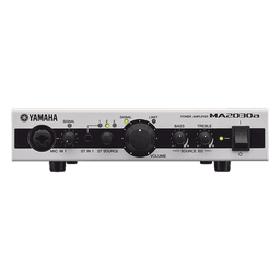 Mezclador Amplificador / 2 Canales / 30 W por Canal / 1 Zona / Baja y Alta Impedancia / 2 Entradas de Micrófono / Entrada Auxiliar