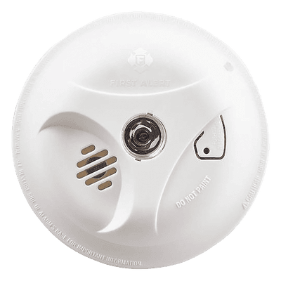 Detector de Humo Autónomo, No Requiere Panel, LED de Escape, Sensor por Ionización, Batería 9 V reemplazable  