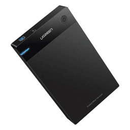 Carcasa de Disco Duro para  3.5" y  2.5" (Enclosure) | Con Cable USB 3.0 | Para HDD 3.5" / SSD 2.5" | SATA I/II/III | UASP | Hasta 16 TB | Compatible con Windows, Linux, Mac OS | No Requiere Controlador | Cable 1m | Incluye Adaptador d