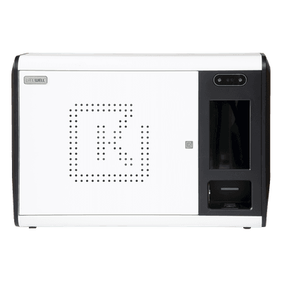 Gabinete Inteligente de Control de Llaves / Acceso Biométrico Facial y Dactilar / Acero Reforzado / Gestión Remota Ethernet / Registro de Eventos